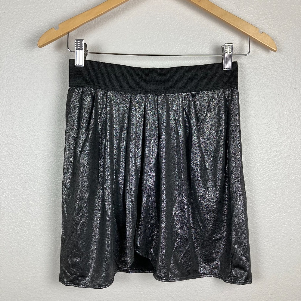 3/$20 LNA Shimmer Mini Skirt Size S NEW